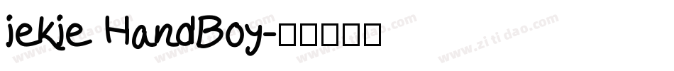 iekie HandBoy字体转换